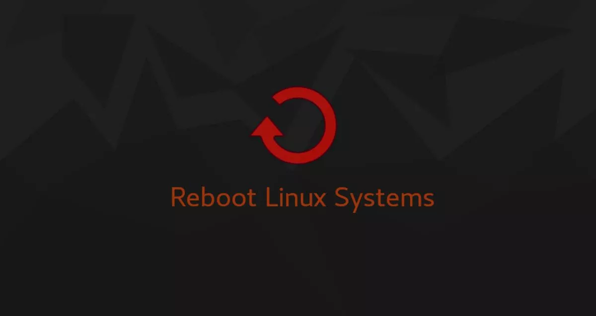 Linux 重启命令